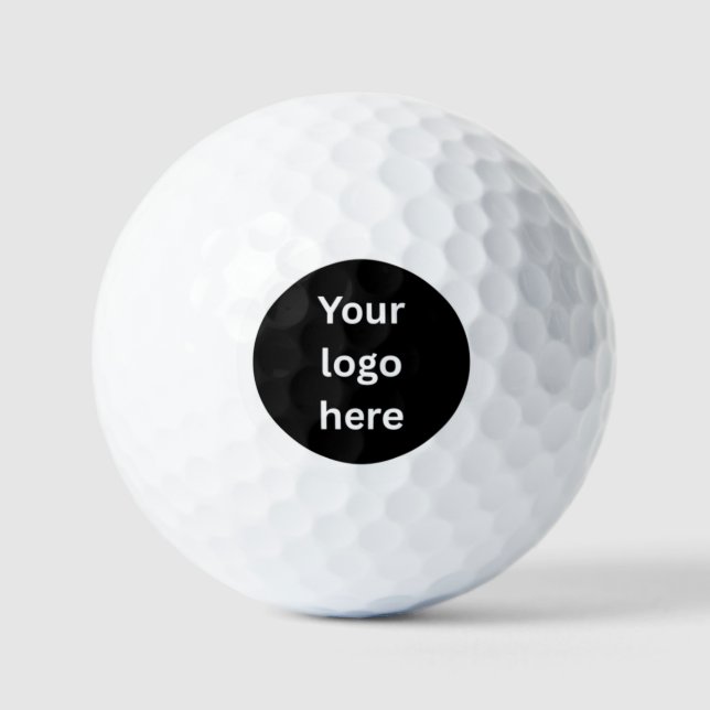 Pelotas De Golf Logotipo personalizado (Anverso)