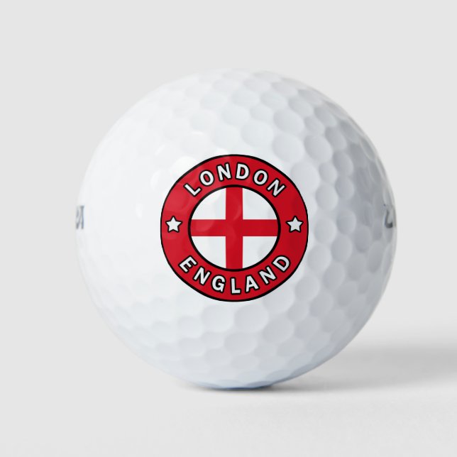 Pelotas De Golf London England (Anverso)