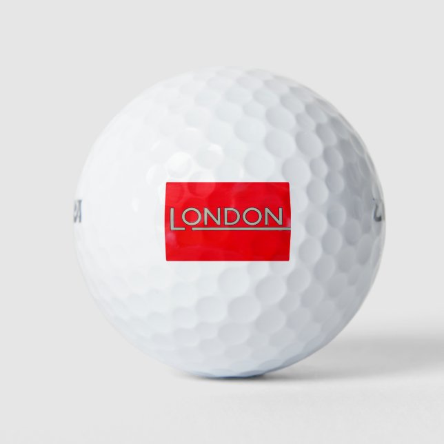 Pelotas De Golf Londres (Anverso)