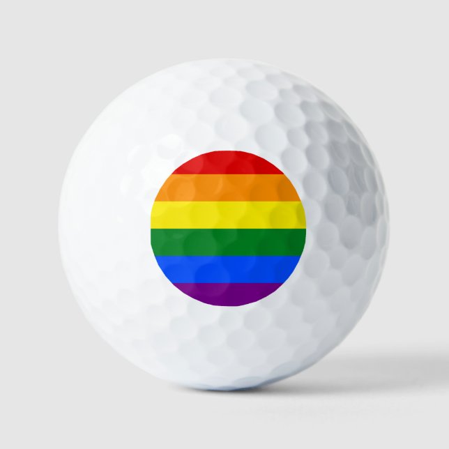 Pelotas De Golf Los colores del arcoiris (Anverso)