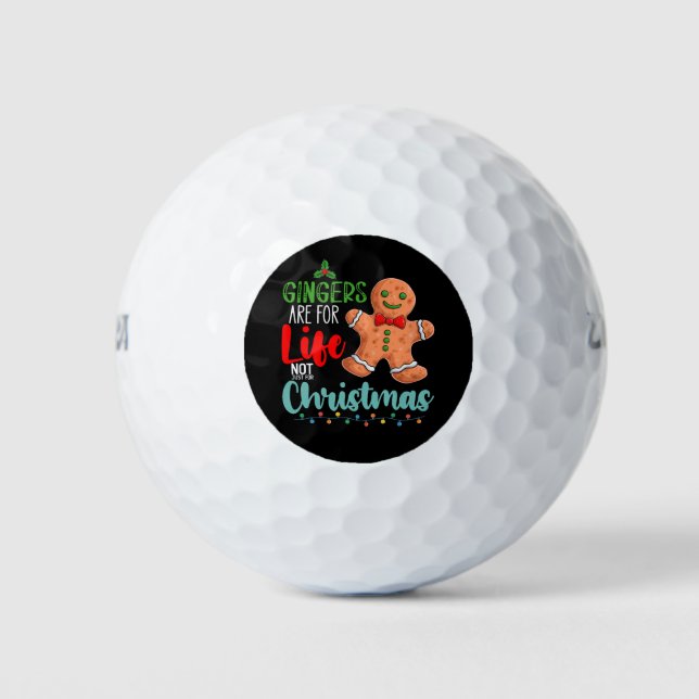 Pelotas De Golf Los Gingers Son Para La Vida No Sólo Para Los Navi (Anverso)