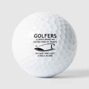 Pelotas De Golf Los Golfistas Siempre Traen Un Par Adicional