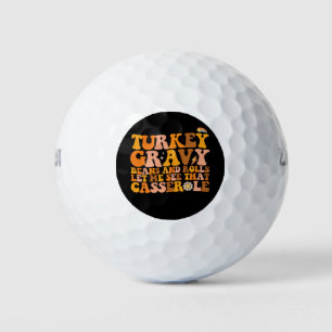 Pelotas De Golf Los Granos Graves De Turquía Y Los Rollos Me Permi