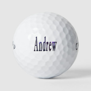 Pelotas De Golf Los hombres llamaron a Andrew,