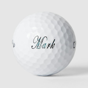 Pelotas De Golf Los Hombres Llamaron a Mark,
