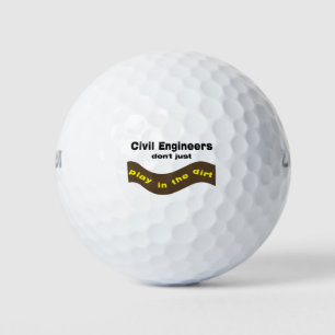 Pelotas De Golf Los ingenieros civiles juegan