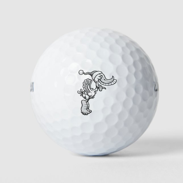 Pelotas De Golf Los Navidades ganan (Anverso)