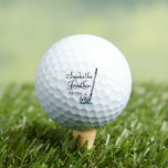 Pelotas De Golf Los nombres de la pareja de Bodas románticos<br><div class="desc">Estas adorables pelotas de golf son un regalo maravilloso para las parejas o para que una pareja se lo dé a otra. El bonito diseño cuenta con un club de golf y una pelota de golf personalizado que se enamoran unos de otros, junto con los nombres de la pareja y...</div>
