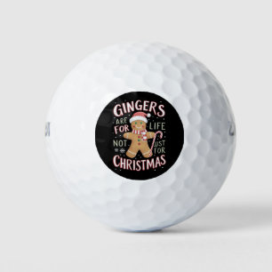 Pelotas De Golf Los pelirrojos son para toda la vida no solo para