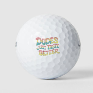 Pelotas De Golf Los tipos solo saben mejor Mes del Orgullo LGBT Ga