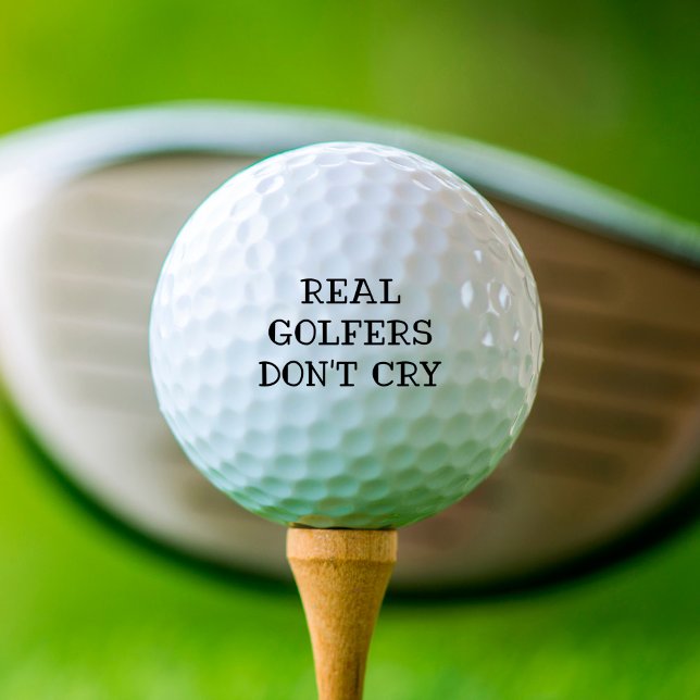 Pelotas De Golf Los verdaderos golfistas no gritan gracia (Subido por el creador)