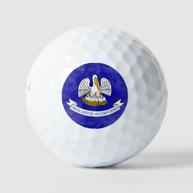 Pelotas De Golf Louisiana (Anverso)