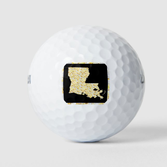 PELOTAS DE GOLF LOUISIANA (Anverso)