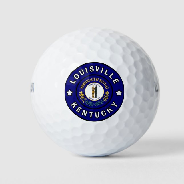 Pelotas De Golf Louisville Kentucky (Anverso)