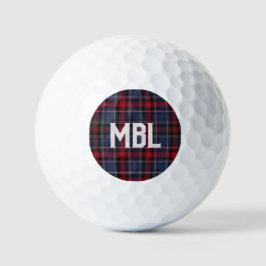 Pelotas De Golf Louth Tartán Plaid personalizado del condado irlan
