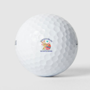 Pelotas De Golf Love Is In The Air Try Not To Breathe-Funny
