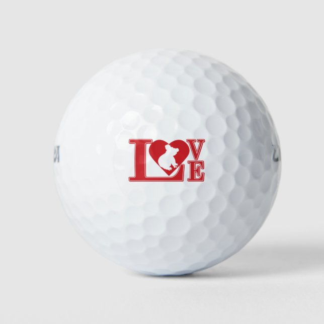 Pelotas De Golf Love-Koala- (Anverso)