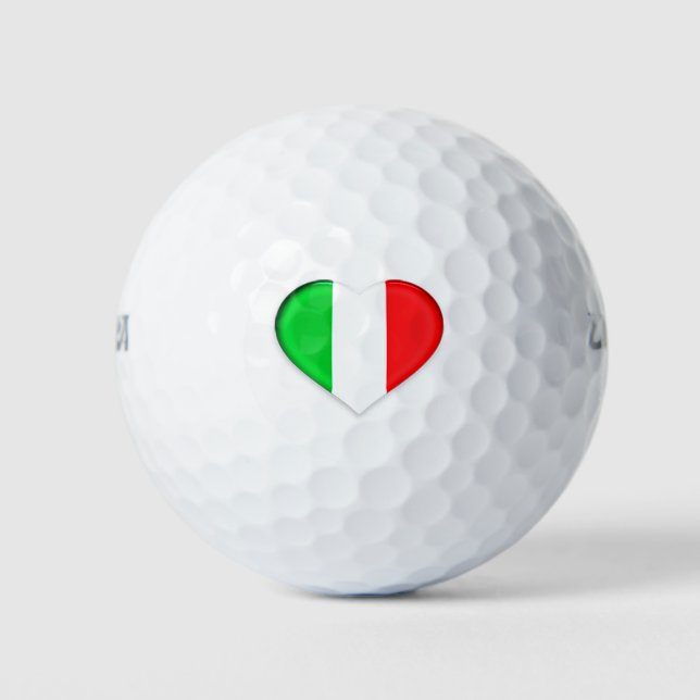 Pelotas De Golf Love-U-Italy (Anverso)