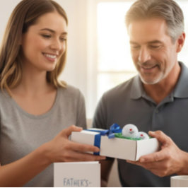 Pelotas De Golf 'Love You Dad' Father's Day, Birthdays, Touching