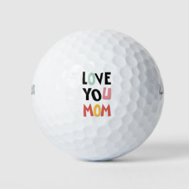Pelotas De Golf Love You Mom Golf Ball