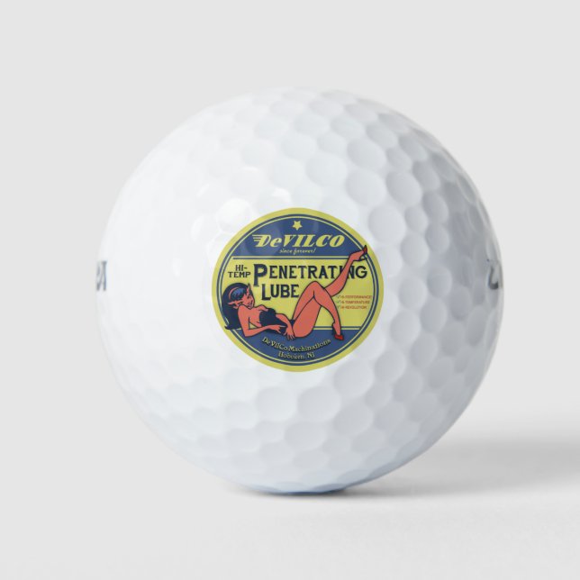Pelotas De Golf Lube penetrante (Anverso)