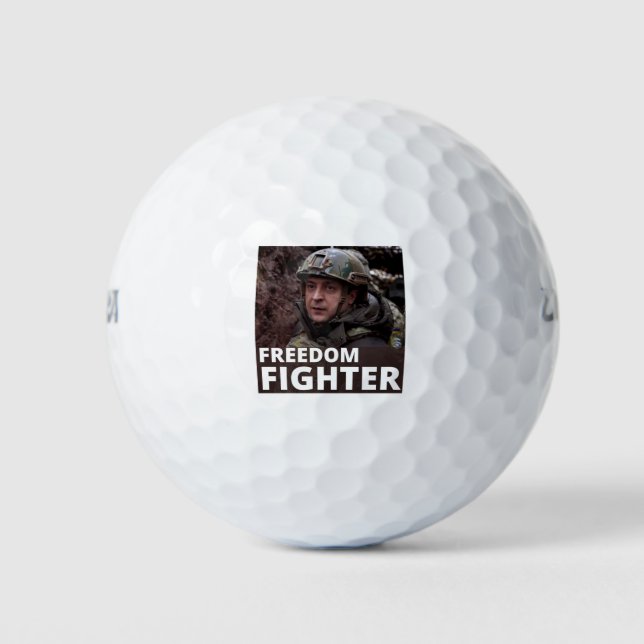 PELOTAS DE GOLF LUCHADOR POR LA LIBERTAD (Anverso)