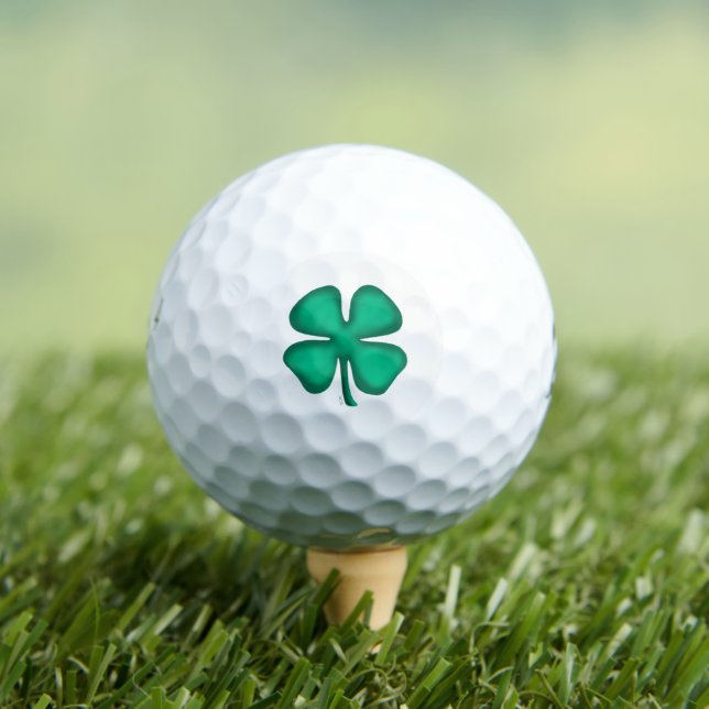 Pelotas De Golf Lucky 4 Leaf Irish Clover Bridgestone (Camiseta in situ)