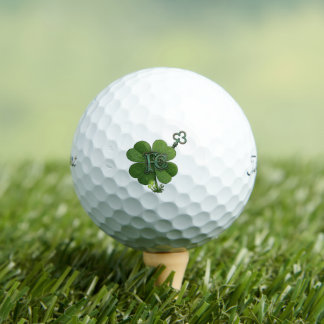 Pelotas De Golf Lucky Clover Título Personalizado Titleist Pro V1
