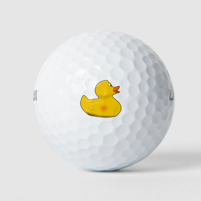 Pelotas De Golf Lucky Ducky Wilson Golf Ball (Anverso)