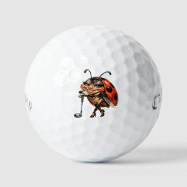 Pelotas de Golf Lucky Ladybug Callaway Supersoft