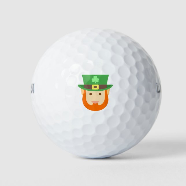 Pelotas De Golf Lucky Leprechaun (Anverso)