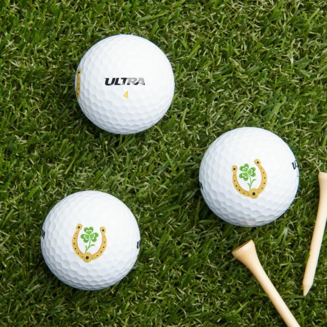 Pelotas De Golf Lucky Shamrock (Césped in situ)