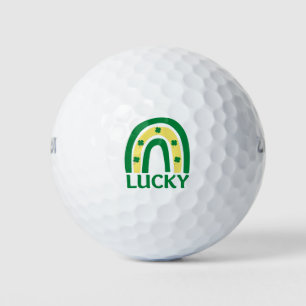 Pelotas De Golf Lucky Shamrock Rainbow St Patrys