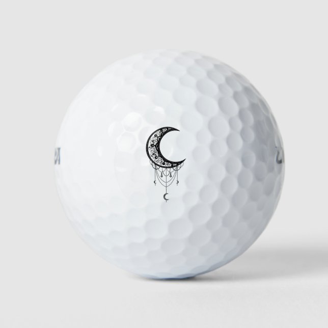 Pelotas De Golf Luna (Anverso)