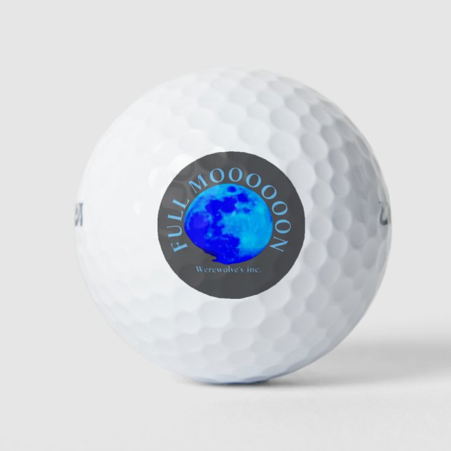 PELOTAS DE GOLF LUNA COMPLETA (Anverso)