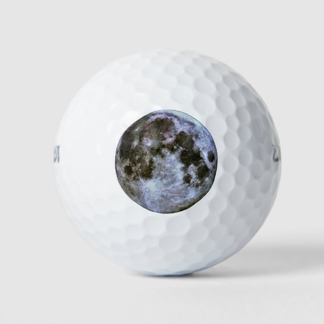 Pelotas De Golf Luna llena (Anverso)