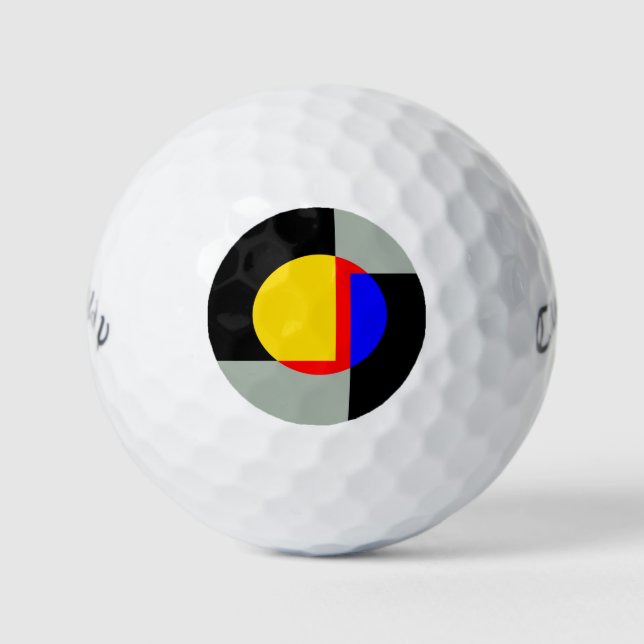 Pelotas De Golf Luna llena (Anverso)