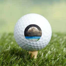 Pelotas De Golf Luna Y Playa