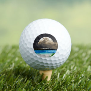 Pelotas De Golf Luna Y Playa