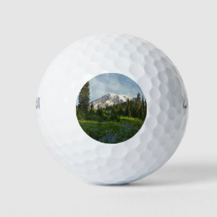 Pelotas De Golf Luz de la Mañana del Monte Rainier