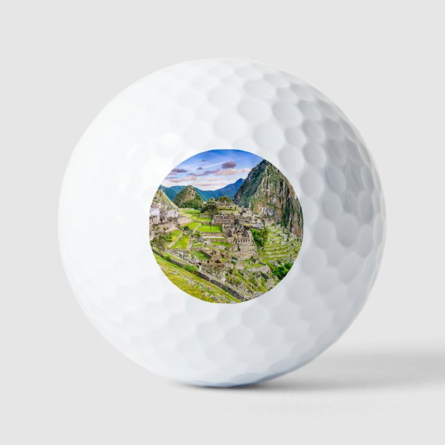 Pelotas De Golf Machu Picchu (Anverso)