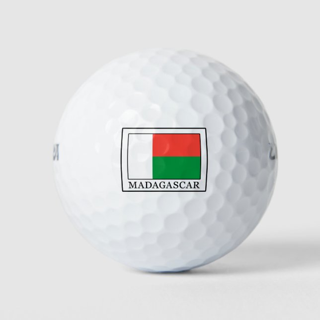 Pelotas De Golf Madagascar (Anverso)
