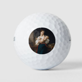 Pelotas De Golf Madre y Niño (por Bouguereau)