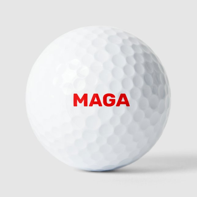Pelotas De Golf Maga de Trump 2024 (Anverso)