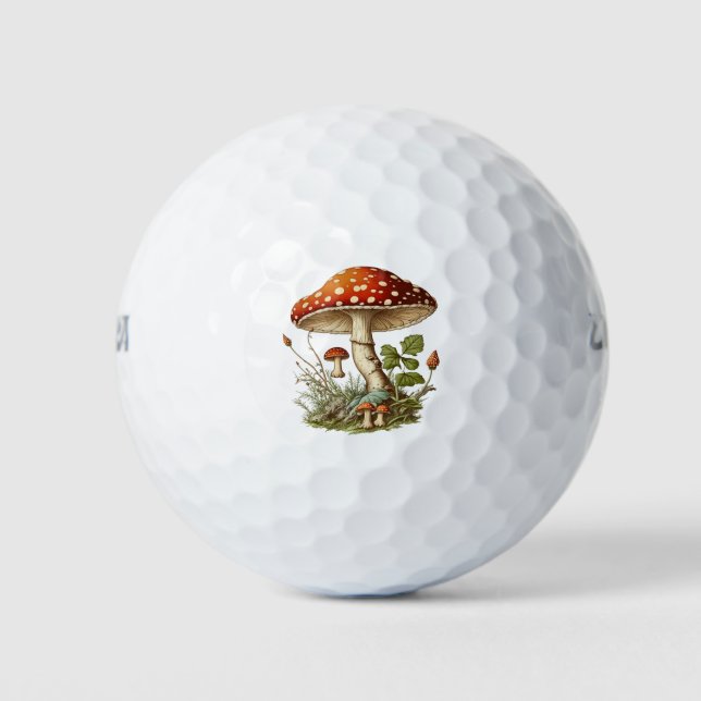 Pelotas De Golf Magic Mushrooms Golf Balls (Anverso)