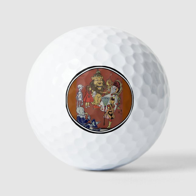 Pelotas De Golf Mago de Oz Golf Ball (Anverso)