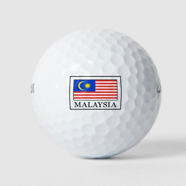 Pelotas De Golf Malasia (Anverso)