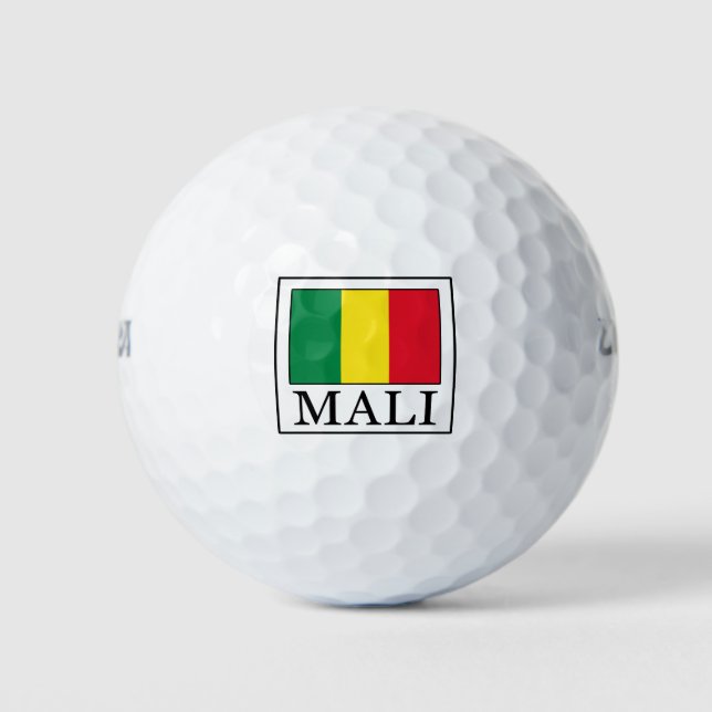 Pelotas De Golf Malí (Anverso)