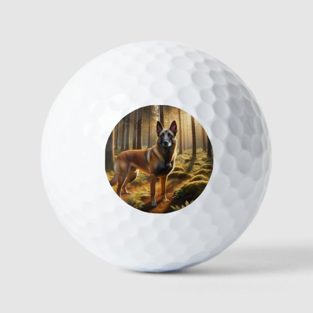 Pelotas De Golf Malinois belga (Anverso)