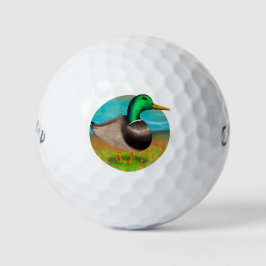 Pelotas De Golf Mallard Duck